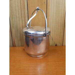 Vintage Sheffield MCM Silver-Plated Ice Bucket
